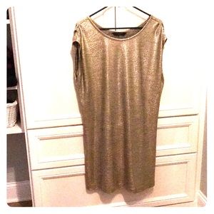 Knot Sisters Metallic Dress